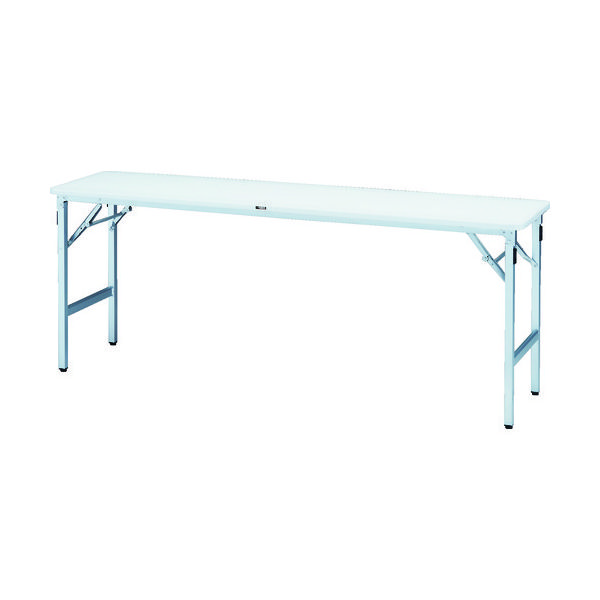 トラスコ中山 TRUSCO 超軽量折り畳み会議テーブル(アルミ脚) 1800×450 