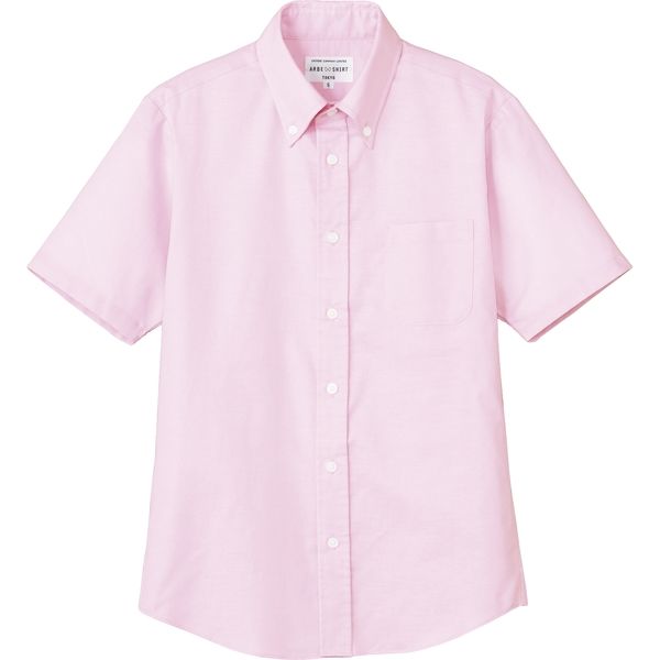 正規店 チトセ ボタンダウンシャツ マーケティング 半袖 兼用 ピンク LL 取寄品 EP-8604