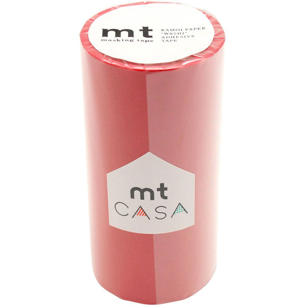 mt CASA 100mm レッド MTCA1089　マスキングテープ　カモ井加工紙（直送品）