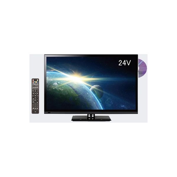 WIS 24インチDVD内蔵フルハイビジョン液晶TV TLD-24HDVR（取寄品）