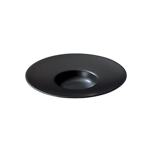 金正陶器 柔らかい スープセレクション24cm平型スープ 黒マット 人気ブランド多数対象 直送品 50102805