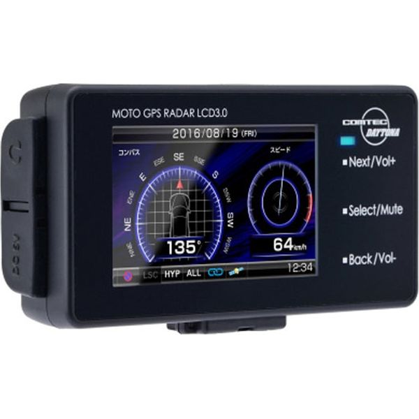 デイトナ MOTO GPS RADAR LCD 3.0 94420（直送品）