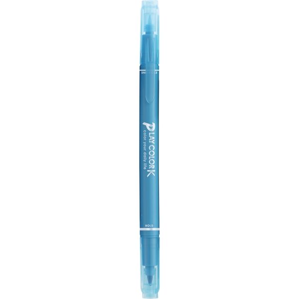トンボ鉛筆 水性サインペンプレイカラーK サックスブルー WS-PK83 5本（直送品）