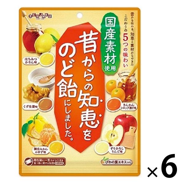 日本メーカー新品 オレンジゼリー本舗 かりんのど飴 10入 信州産かりんを100％使用した カリンのど飴です