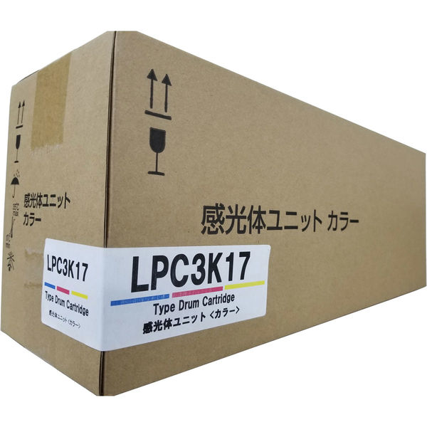 エプソン（EPSON） 汎用感光体ユニット LPC3K17-NB カラー （LPC3K17タイプ） 1個（直送品）