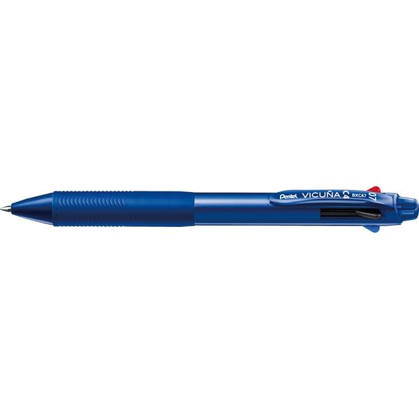 アスクル】 ぺんてる ４色ボールペン ビクーニャ ０７ ブルー軸 BXC47C 10本（直送品） 通販 - ASKUL（公式）