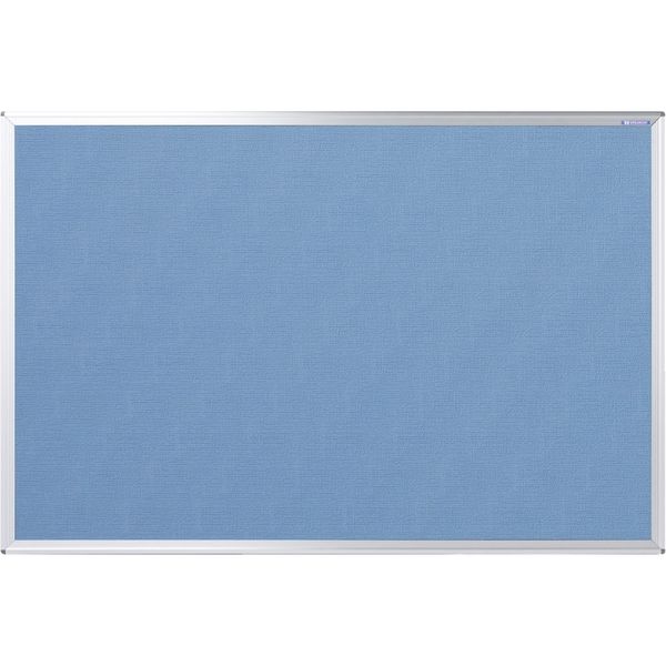 馬印 ワンウェイ掲示板 ブルー色 910×610 K23-741 1枚（直送品