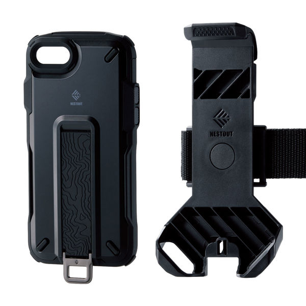 Lohaco Iphone Se 年モデル Nestout Trekking 黒 Pm A19anesttbk エレコム 1個 直送品