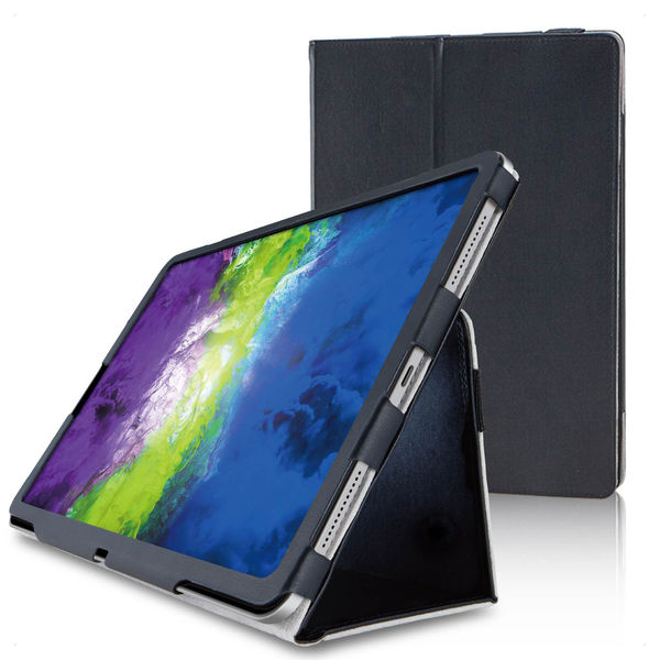 iPadPro11インチ2020年春モデル ケース カバー フラップレザー 2アングル 1個 大人気定番商品 直送品 大人も着やすいシンプルファッション TB-A20PMPLFBK エレコム ブラック