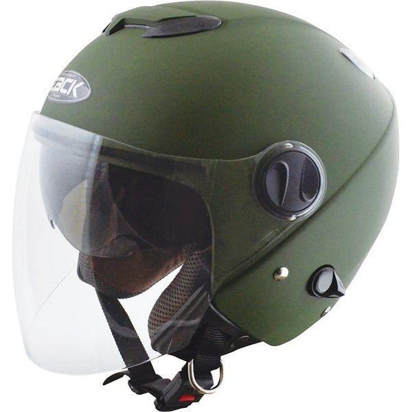 TNK工業 ZJ-3 ジェットヘルメット ハーフマッドカーキ 512179 1個（直送品）