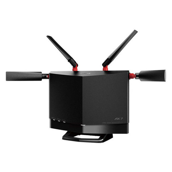 バッファロー 無線LAN親機（Wi-Fiルーター） 11ax/WiFi 6対応/4803+860Mbps/WXR-5700AX7S/D 1台