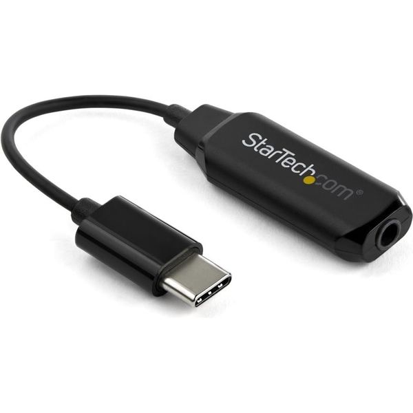 アスクル】 USB-C - 3.5mmイヤホン変換アクティブアダプタ USBCAUDIO 1個 StarTech.com 通販 - ASKUL（公式）