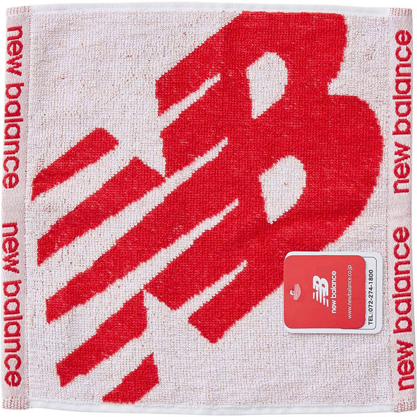 アスクル】 マルチウコーポレーション ニューバランスジャガードハンドタオル（A柄）ヘムデザイン 白×赤 5枚入 5-42422-1 1セット（直送品）  通販 - ASKUL（公式）
