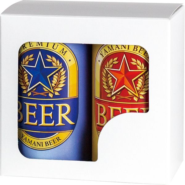 缶ビール2本箱 200枚入（K-1441） - ラッピング用品