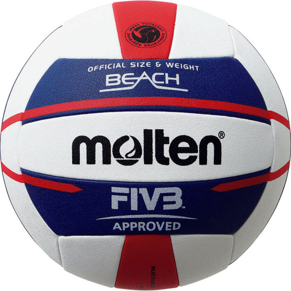モルテン ビーチバレーボール ５号球 検定球 国際公認球 V5B5000 1個