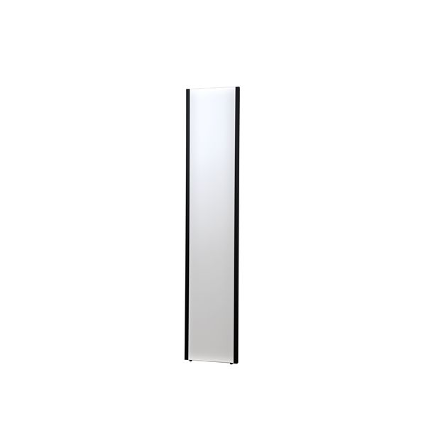 【アスクル】 J.フロント建装 リフェクススリム姿見ミラー 30×150cm （厚み2cm）/ブラック太枠 NRM-3/B 1枚（直送品