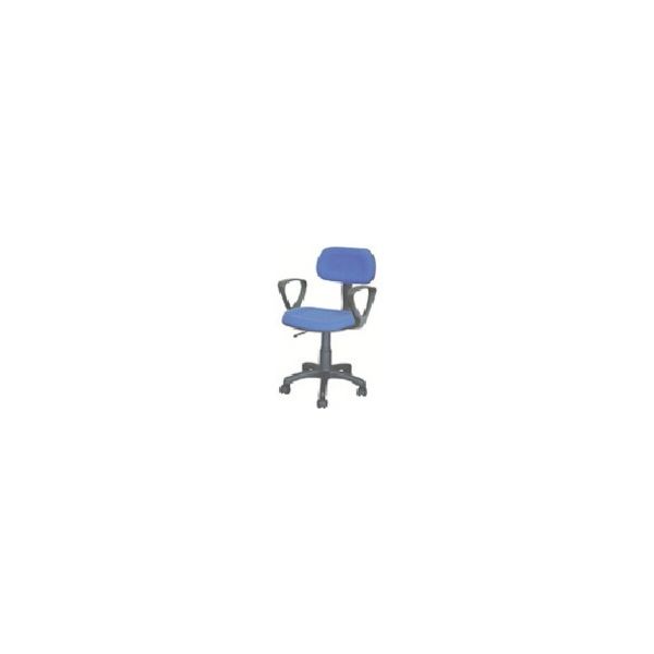 ナカバヤシ オフィスチェア デスクチェア 椅子 ブルー CRS-101-B