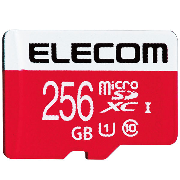 アスクル エレコム Microsdxcカード Uhs I U1 Class10 Nintendo Switch検証済 256g Gm Mfms256g 1個 通販 Askul 公式