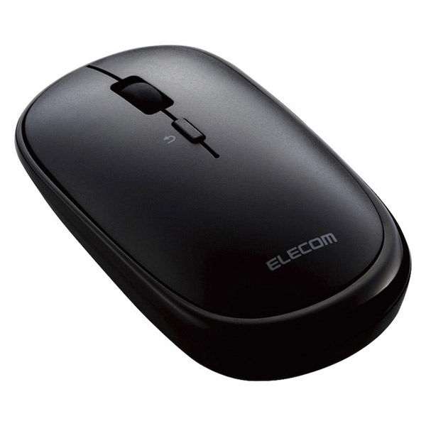 アスクル ワイヤレスマウス 無線 Bluetooth 4ボタン ブルーLED 薄型 モバイル ポーチ付 ブラック M-TM10BBBK エレコム  1個 通販 - ASKUL（公式）