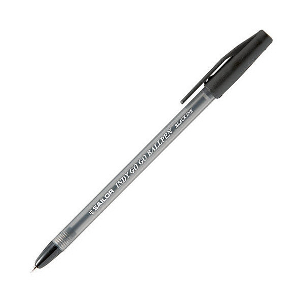 まとめ）セーラー万年筆 インディボールペン 50本 黒 箱入 - 筆記具