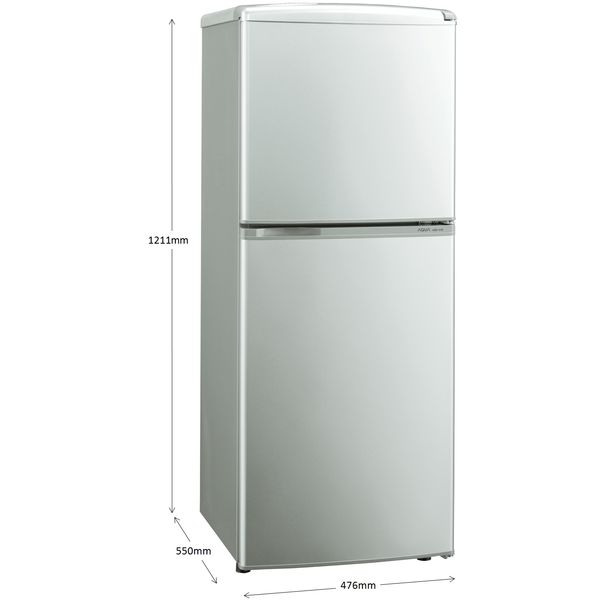 AQUA（アクア） 冷蔵庫 140L AQR-141E（S）
