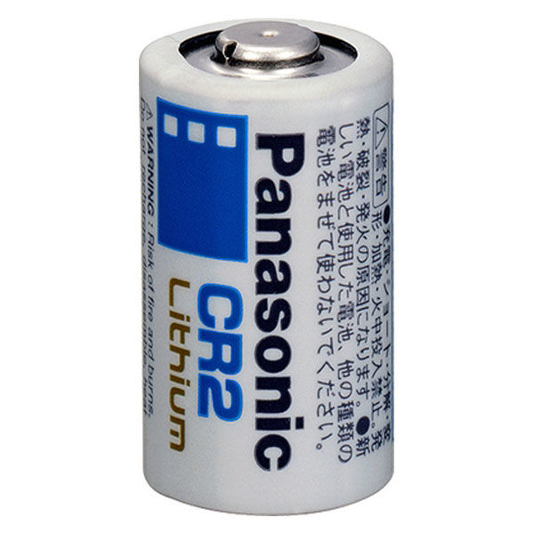 アスクル】パナソニック カメラ用リチウム電池 CR-2W/2P 1箱（2個×5 ...