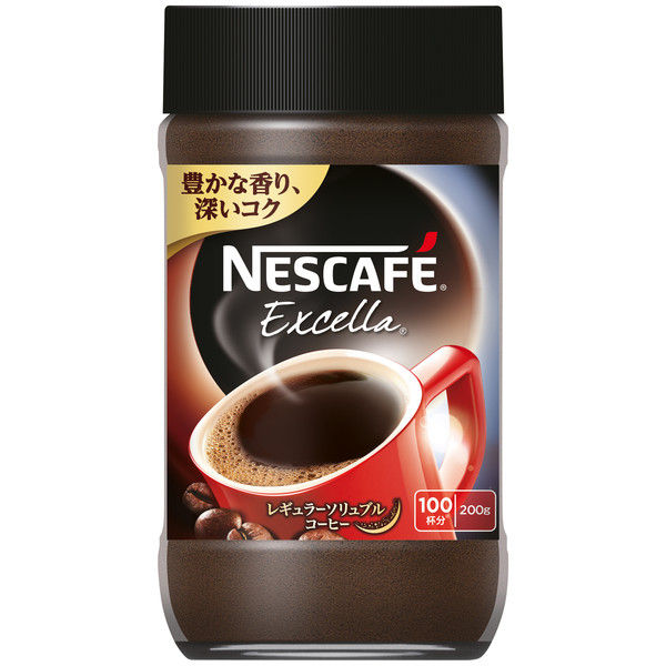 【アスクル】【インスタントコーヒー】ネスレ日本 ネスカフェ エクセラ 瓶 200g 1箱（12本入） 通販 - ASKUL（公式）