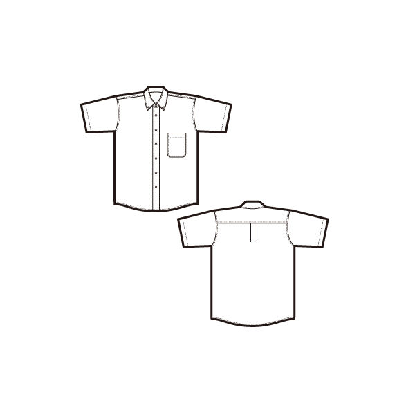 アスクル】AITOZ（アイトス） ユニセックス 大きいサイズ 半袖オックスボタンダウンシャツ ホワイト 4L AZ-7823（直送品） 通販  ASKUL（公式）