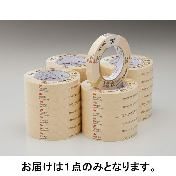 スリーエム ジャパン 滅菌テープ(オートクレーブ用) 1322-18 1巻