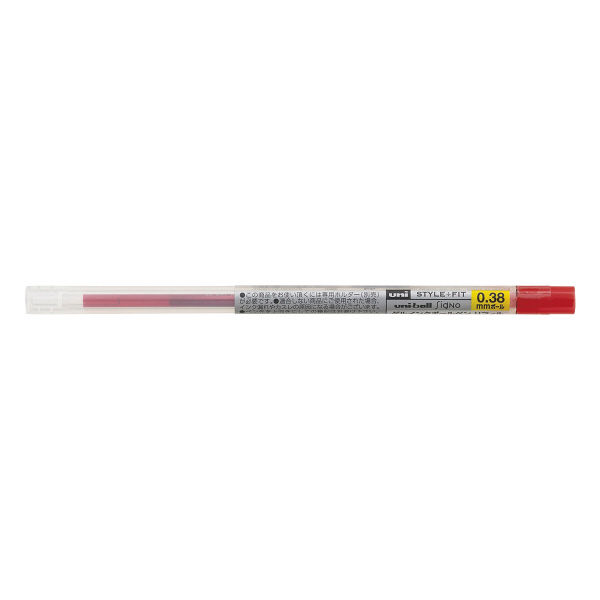 Lohaco スタイルフィットリフィル芯 シグノインク 0 38mm 赤 ボールペン替芯 10本 Umr 109 38 三菱鉛筆uni