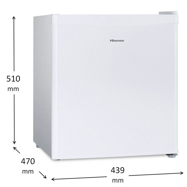 アスクル】Hisense （ハイセンス） 42L直冷式冷蔵庫 白 HR-A42JW 通販 