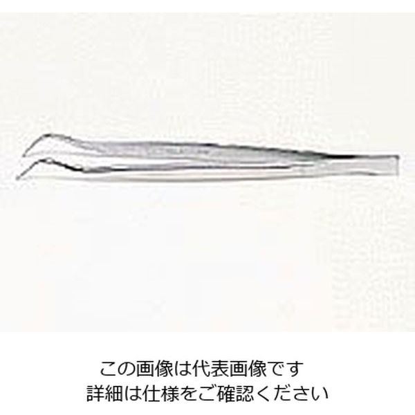 清水アキラ ステンレス製ピンセット 160mm 1本 6-531-08（直送品）