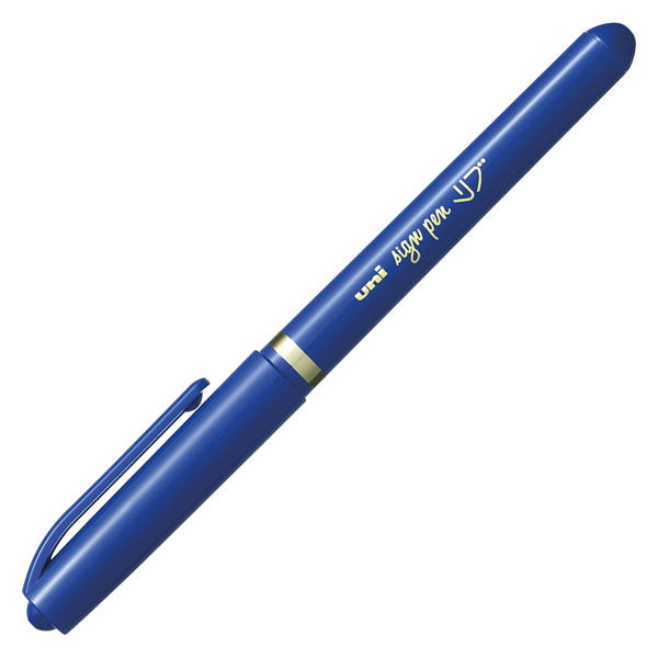 三菱鉛筆 水性サインペン リブ（0.7mm） 青インク MYT7.33 uni（ユニ）