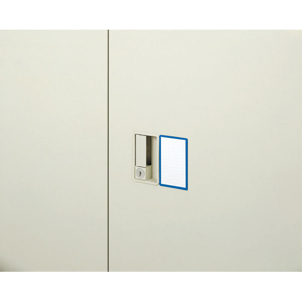  （まとめ）コクヨ マグネットカードケース B6内寸131×185mm 青 マク-606B 1セット（5枚）
