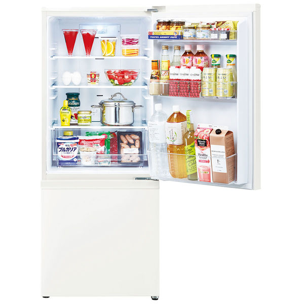 【アスクル】 AQUA 2ドア冷凍冷蔵庫 184L AQR-18H（W） 通販 - ASKUL（公式）