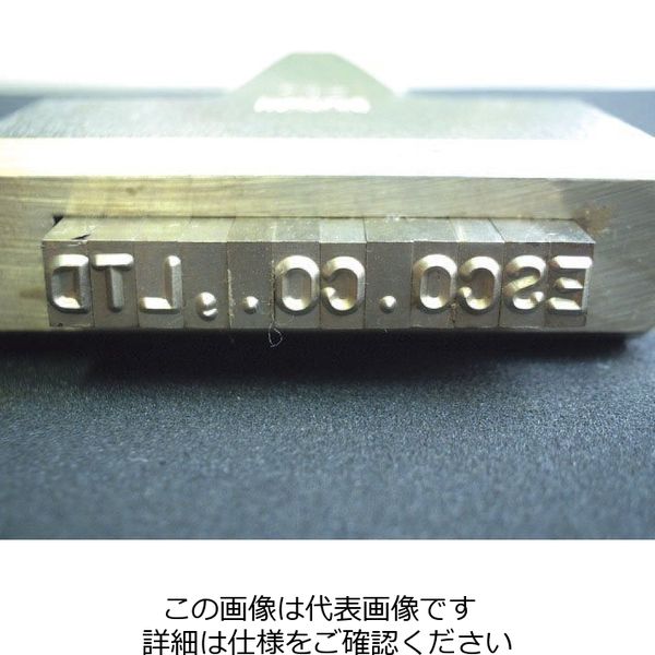 エスコ（esco） 3mm 刻印セット［英・数字］ 1組 EA591EG（直送品）
