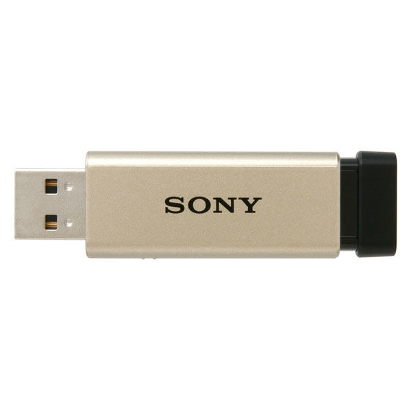 アスクル】ソニー USBメモリー 16GB Tシリーズ USBメディア ゴールド 
