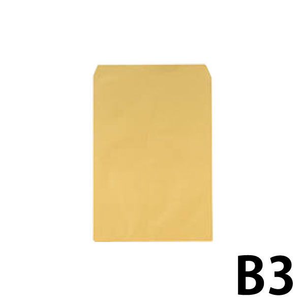 寿堂 大型封筒 クラフト B3 マチなし 10枚パック 10033（直送品）