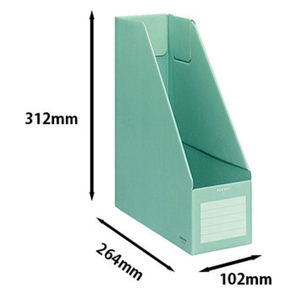 アスクル】コクヨ ファイルボックスS A4タテ 背幅102mm 緑 フ-E450G 通販 ASKUL（公式）