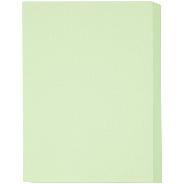 アスクル】アスクル カラーペーパー B5 ライトグリーン 1セット（500枚×3冊入） オリジナル 通販 ASKUL（公式）
