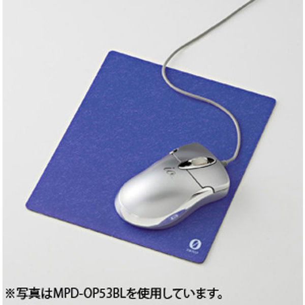 2極タイプ (業務用50セット) エレコム ELECOM マウスパッド ブルー MP-113BU 通販