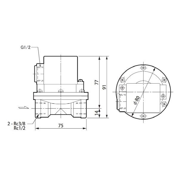 アスクル】日本精器 フロースイッチ BN-1321-15 1個（直送品） 通販 