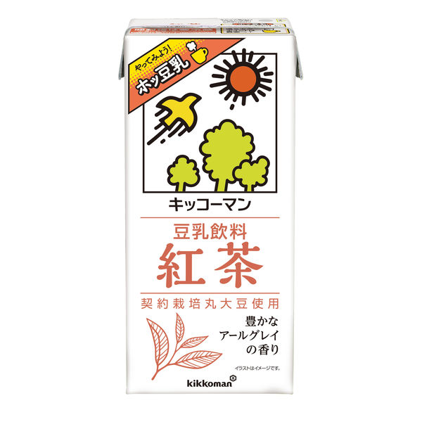 ◆キッコーマン 豆乳飲料 紅茶 200ml