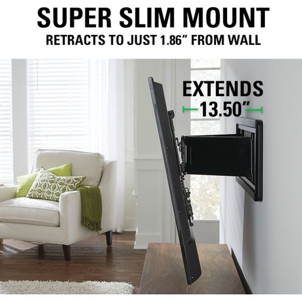 SANUS テレビ壁掛け金具 超薄型フルモーション型ウォールマウント (40
