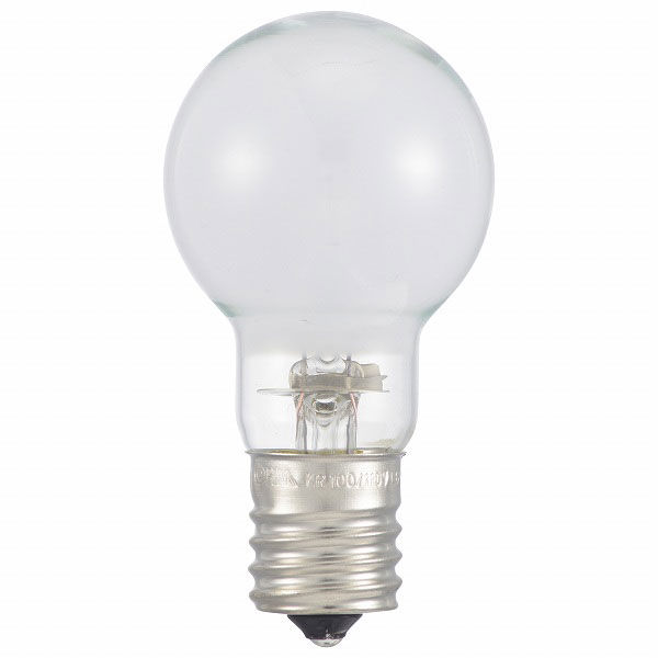 アスクル】オーム電機（OHM） 長寿命ミニクリプトン電球 40W ホワイト