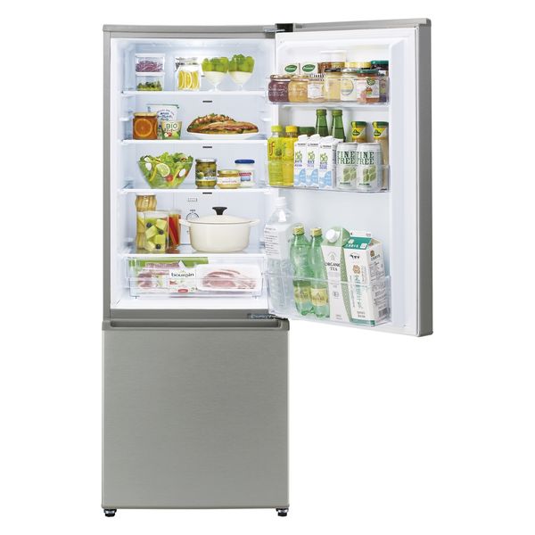AQUA 冷凍冷蔵庫 2ドア201L AQR-20N（S） 1台 - アスクル