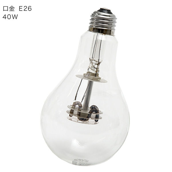 旭光電機工業 アサヒ ヒヨコ電球 ＰＳ８０ ４０Ｗ 61423 1個（直送品