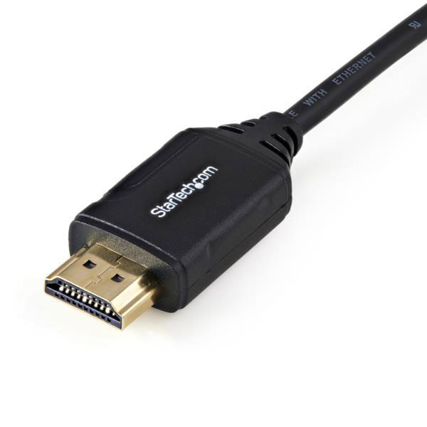 HDMIケーブル　0.5m　HDMI[オス] - [オス]/4K60Hz対応/イーサネット対応　HDMM50CMP　1個　StarTech.com（直送品）