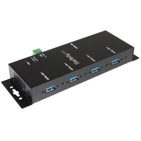 StarTech.com USB 3.0ハブ ウォールマウント対応 4ポート 業務用対応 ST4300USBM 1個（直送品）