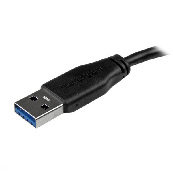 StarTech.com USB 3.0 A - Micro B スリムケーブル 3m USB3AUB3MS（直送品）